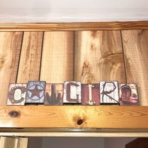 Cowgirl decor
